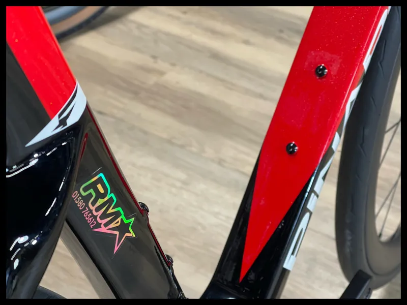 Pinarello F7 53 cm Ultegra Di2 Disc Red 2023-4